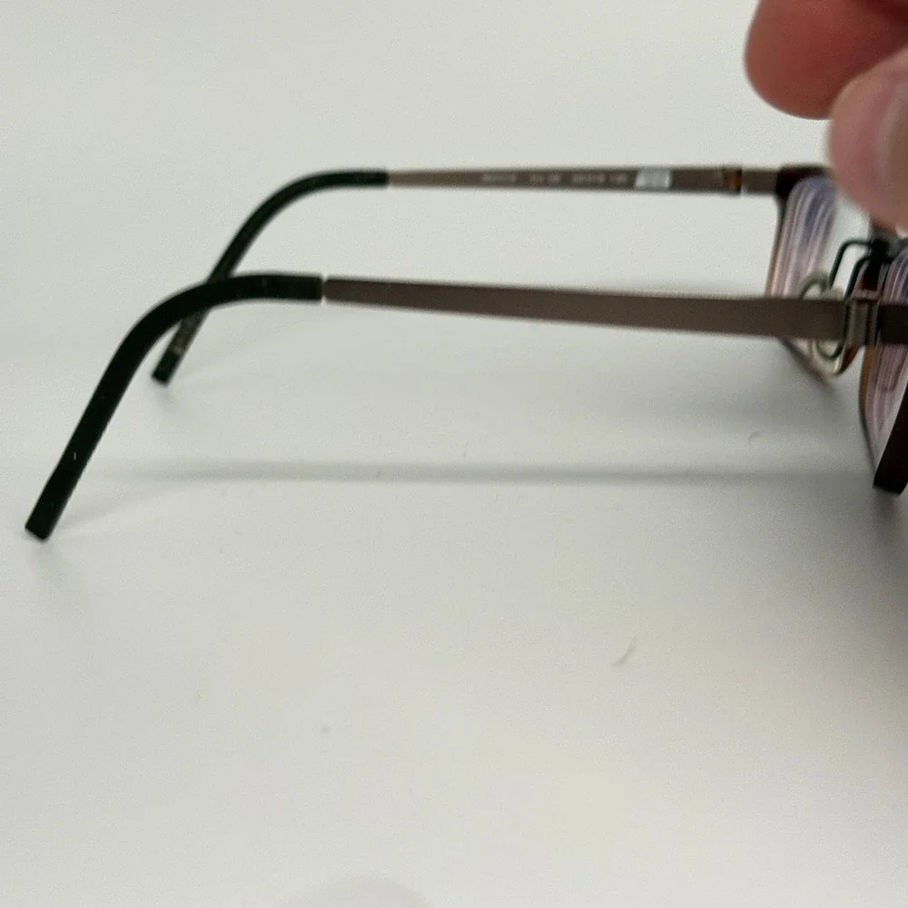 Break The‎ Mold BM-018 Col. 02 Eyeglasses Frames Brown Rectangle 54-18-140 Korea